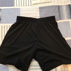 Black shorts
